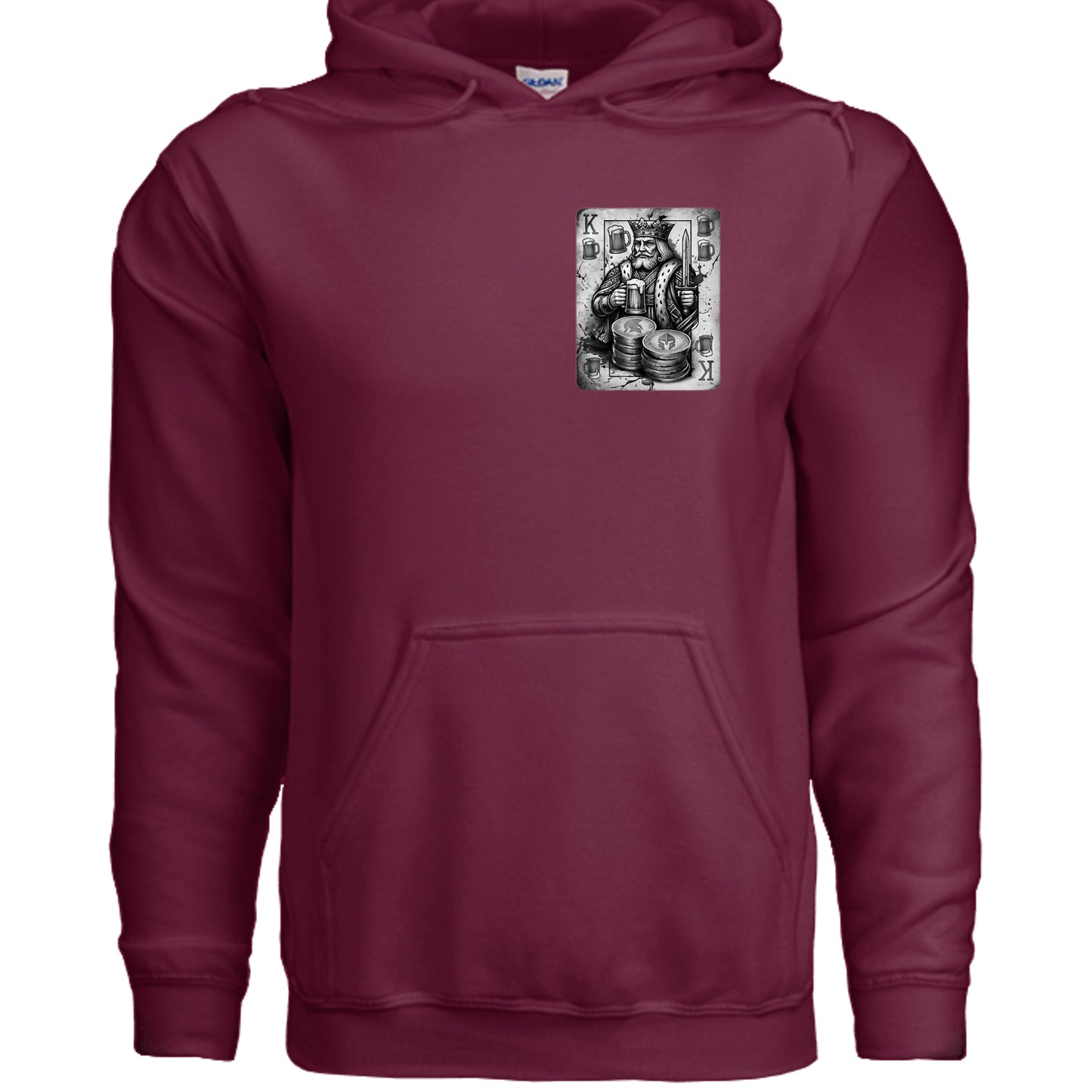 MAROON - G185 - FRONT