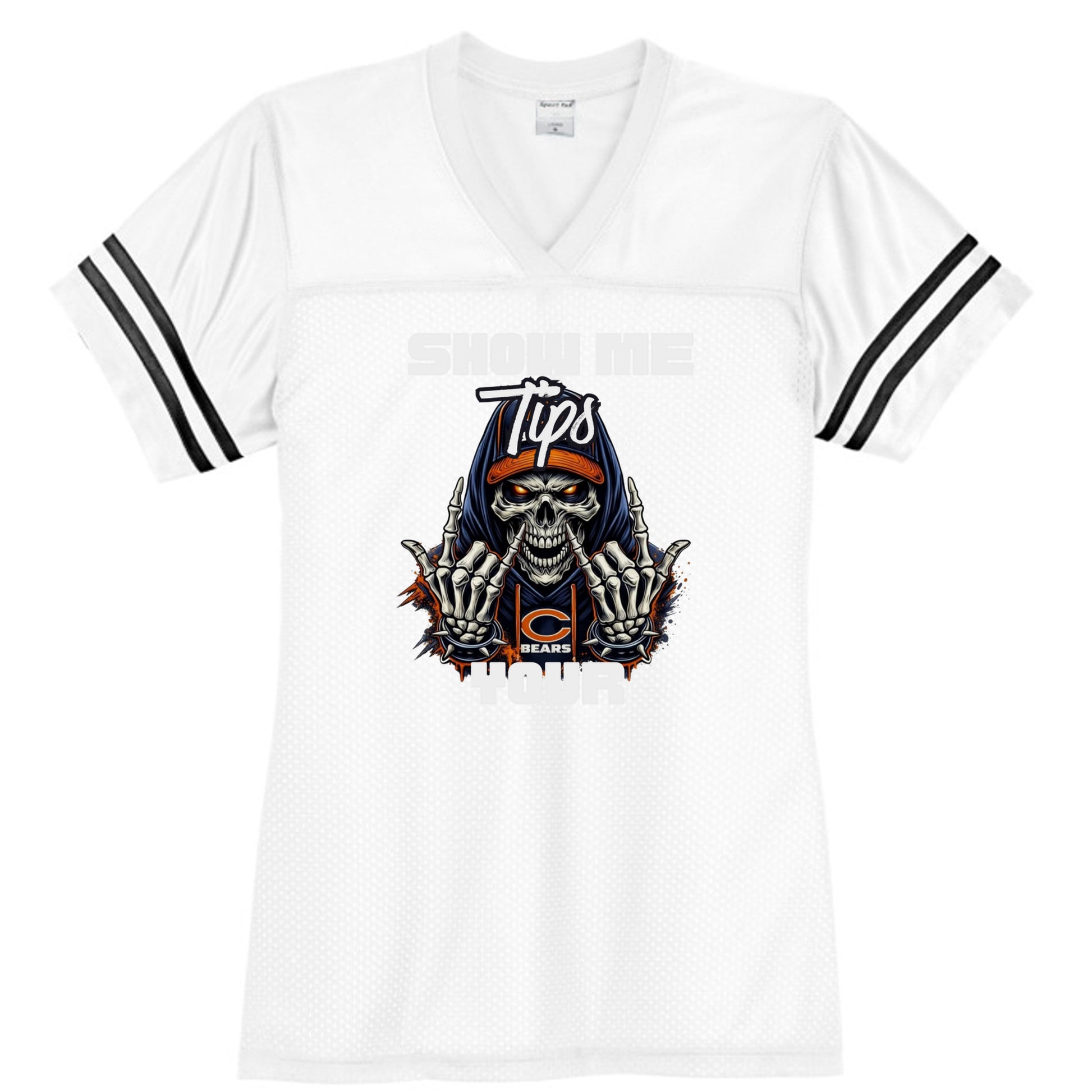 White/Black - LST307 - FRONT