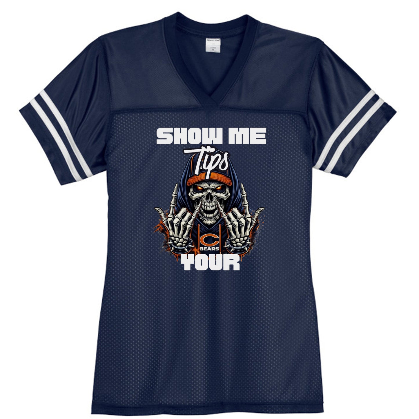 Tr Navy/White - LST307 - FRONT