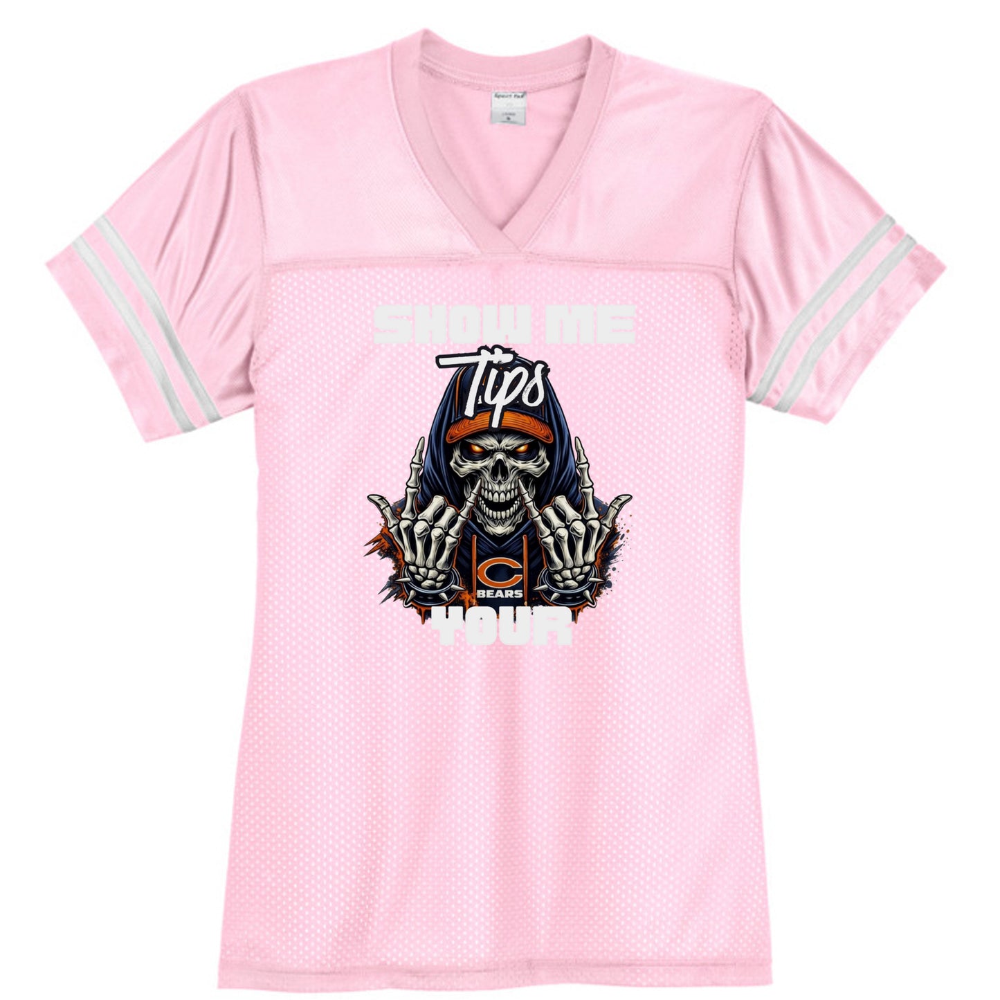 Lt Pink/White - LST307 - FRONT