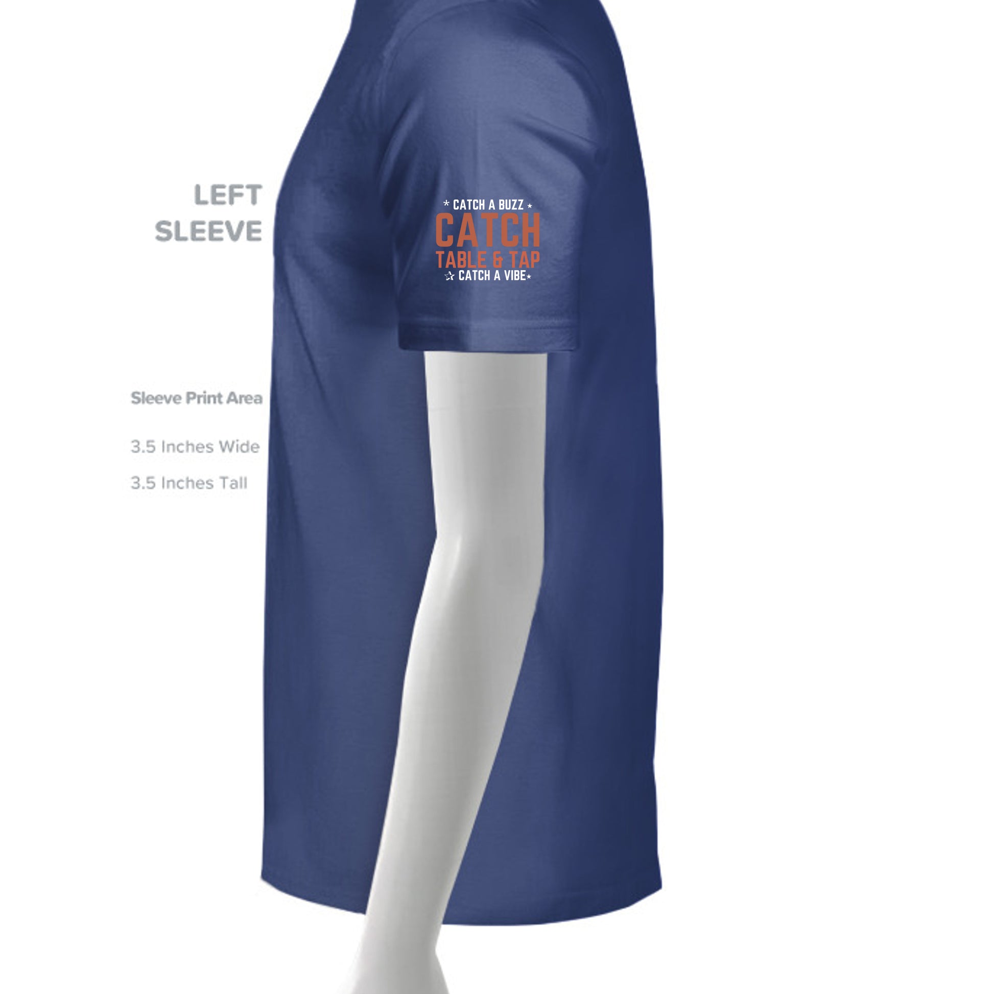 Tr Royal/White - LST307 - SLEEVE_LEFT