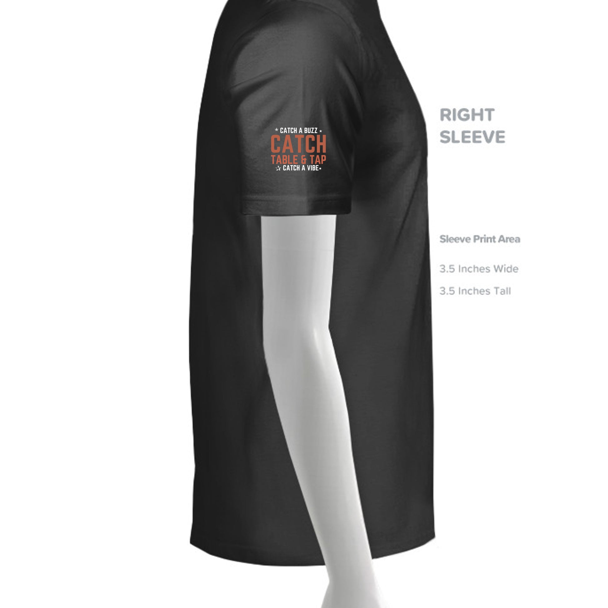 Black/ White - LST307 - SLEEVE_RIGHT