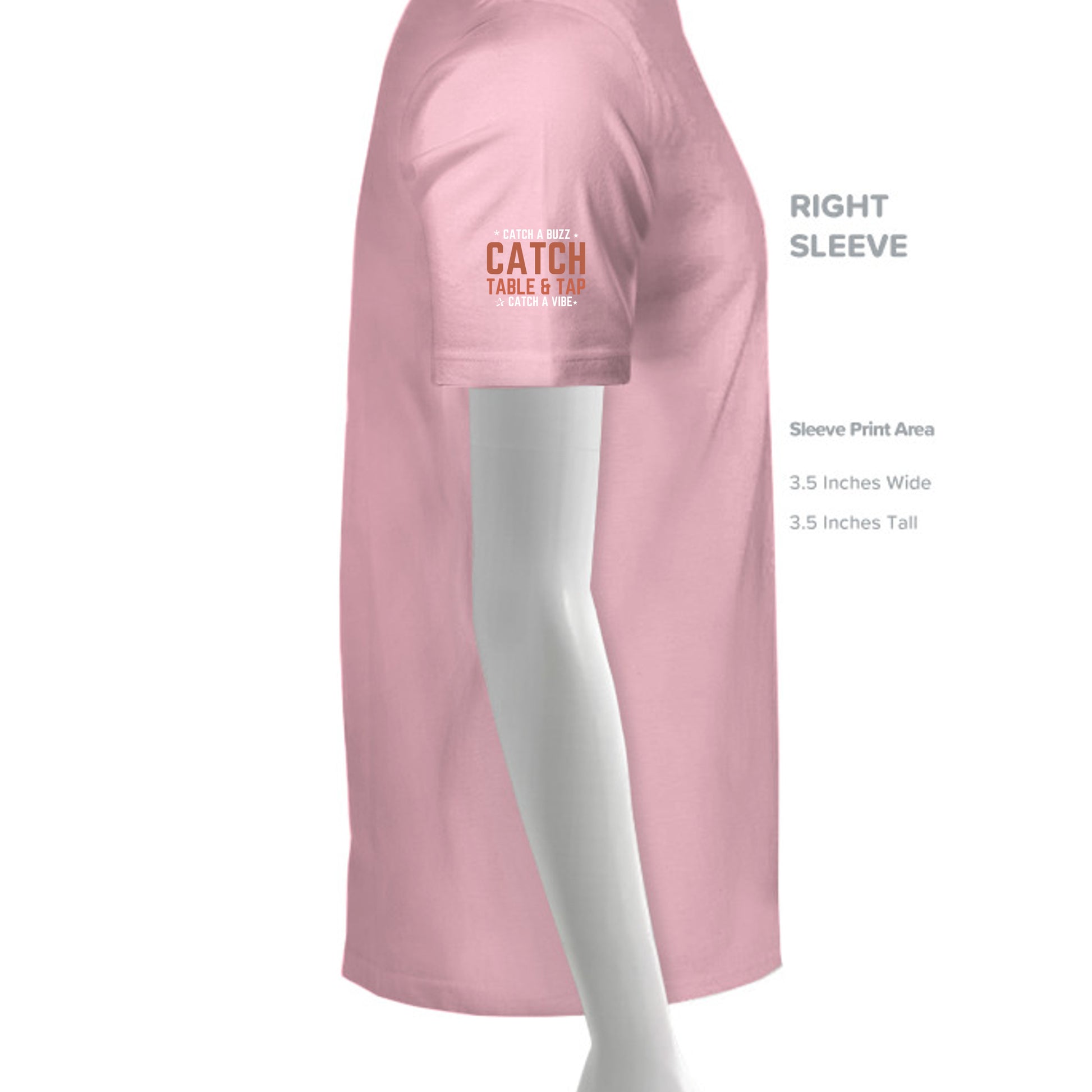 Lt Pink/White - LST307 - SLEEVE_RIGHT